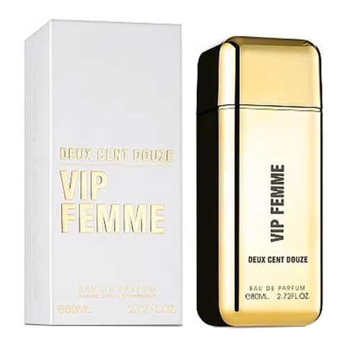 <p>Fragrance World Deux Cent Douze Vip Femme</p> Парфумированая вода 80 ml 