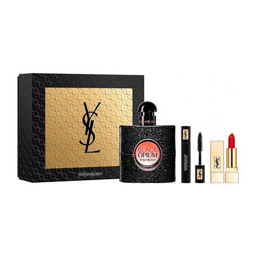 Yves Saint Laurent Black Opium edp set (edp 50 ml + bl + masc)