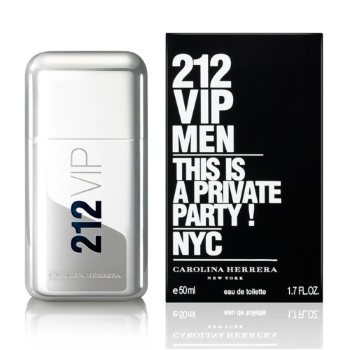 <p>Carolina Herrera 212 Vip Men</p> Туалетная вода 50 ml 