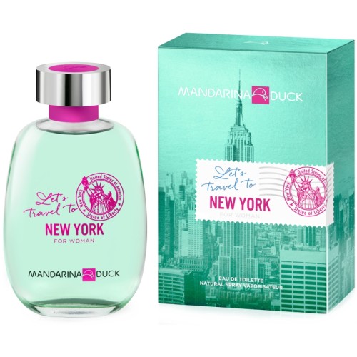 <p>Mandarina Duck Let's Travel To New York For Woman</p> Туалетная вода 100 ml 