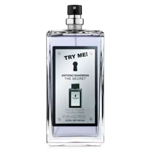 Antonio Banderas Seduction In Black Try Me edt 80 ml Tester