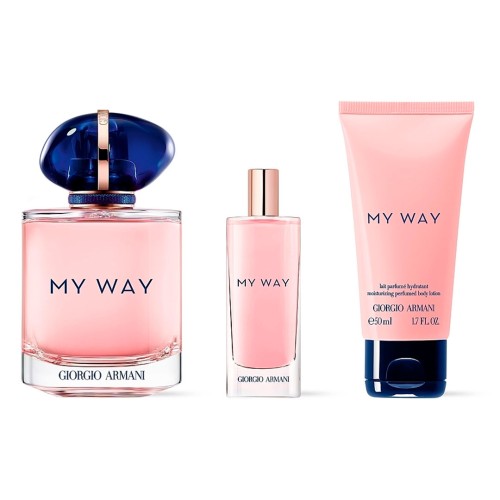 Giorgio Armani My Way edp set (edp 90ml + b/l 50ml + edp 15ml)
