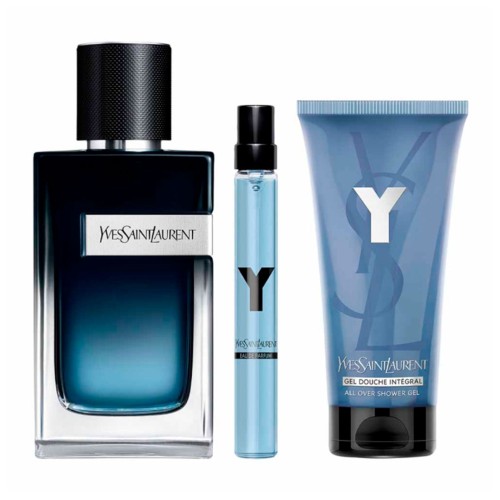 Yves Saint Laurent Y Eau de Parfum edp set (edp 100ml + s/g 50ml + edp 10ml)