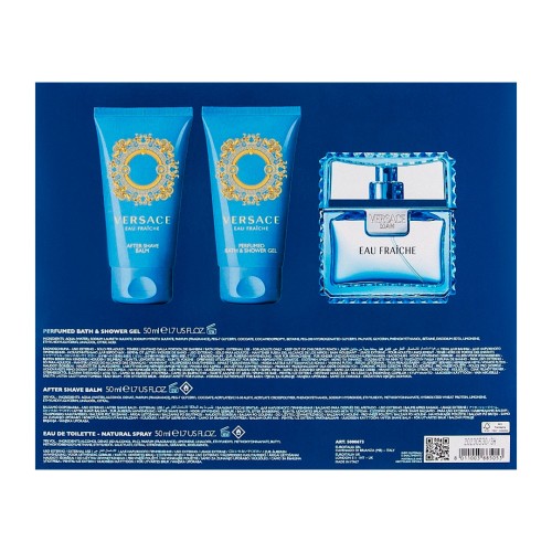 Versace Man Eau Fraiche edt set (edt 50ml + b/l 50ml + s/g 50ml)
