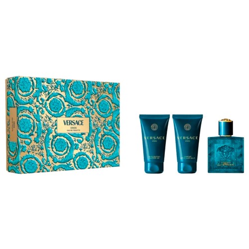 Versace Eros edt set (edt 50ml + b/l 50ml + s/g 50ml)