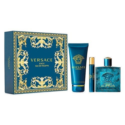 Versace Eros edt set (edt 100ml + edt 10ml + s/g 150ml)