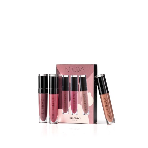 NOUBA Набір стійких помад MILLEBACI №2 NAKED SET (№ 61, 24, 16)