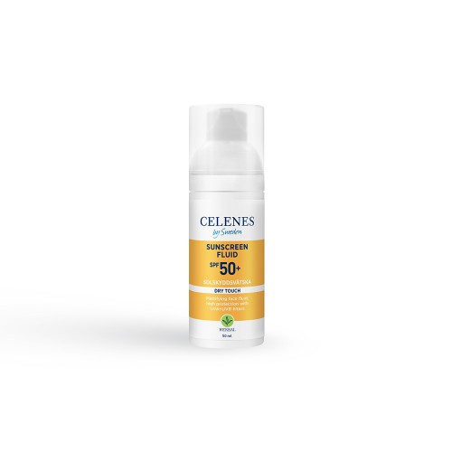 Celenes Солнцезащитный флюид Dry Touch SPF 50+, 50мл Солнцезащитный флюид Dry Touch SPF 50+, 50мл